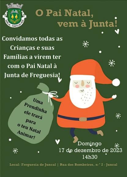 O Pai Natal vem à Junta!
