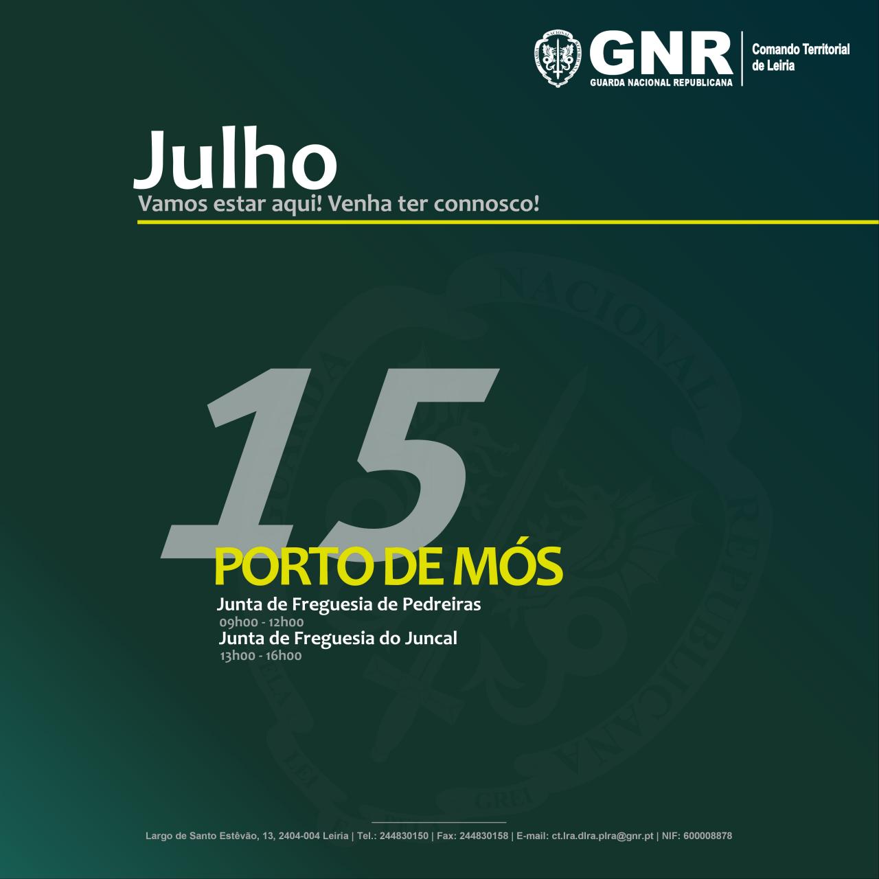 "Plano Integrado de Policiamento, Prevenção e Segurança (PIPPS)" GNR